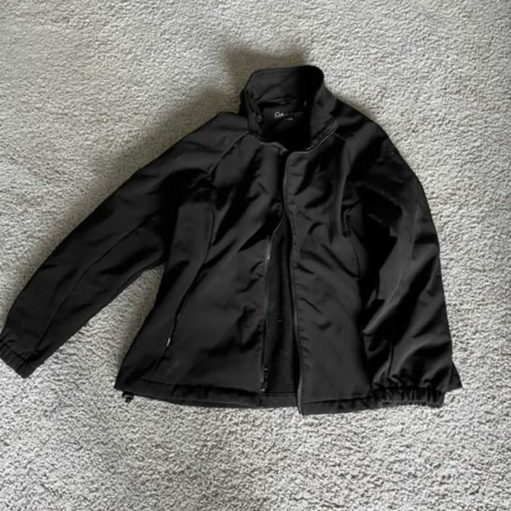 Women's Calvin Klein Black Shell Jacket